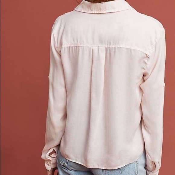 Cloth & Stone Clara Button Down Anthropologie NWOT - Picture 3 of 5
